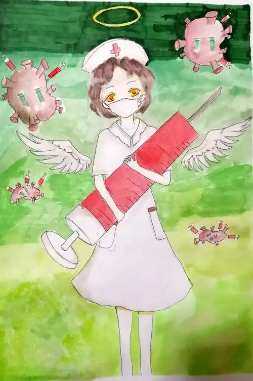 《让病毒害怕的白衣天使》初一(7)班  徐嘉仪