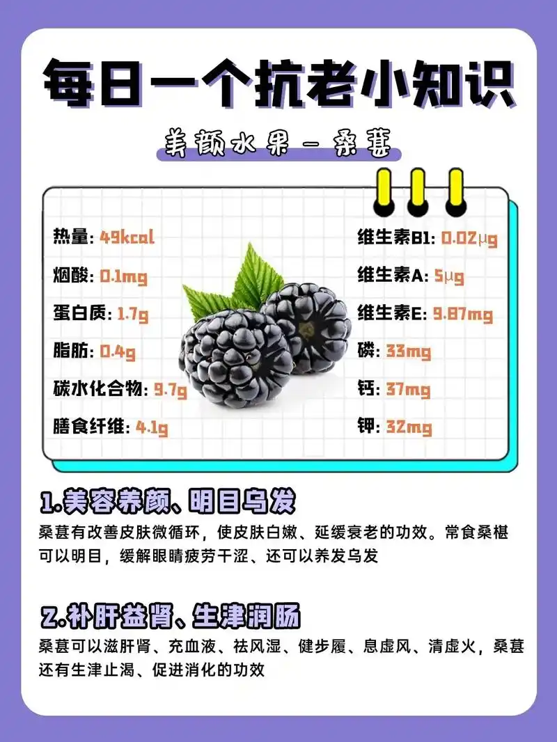 99桑葚的神秘力量,你知道吗?从古代开始就有一个故事流传至 - 抖音