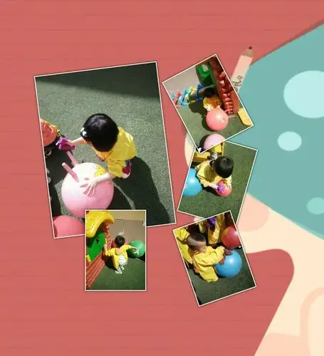 绿贝尔幼儿园托二班实践课《爱护玩具》