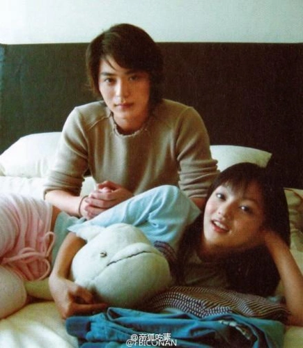 霍建华 张韶涵 2003《海豚湾恋人》宣传