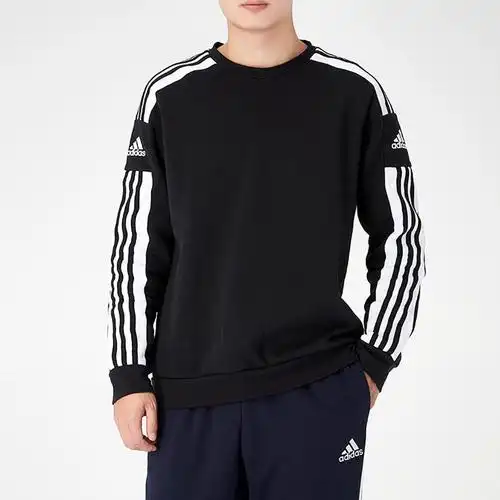 adidas阿迪达斯卫衣男装2020冬季新款运动服加绒保暖休闲套头衫gt6638