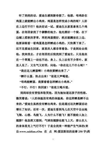 爱因斯坦的故事250字doc26页