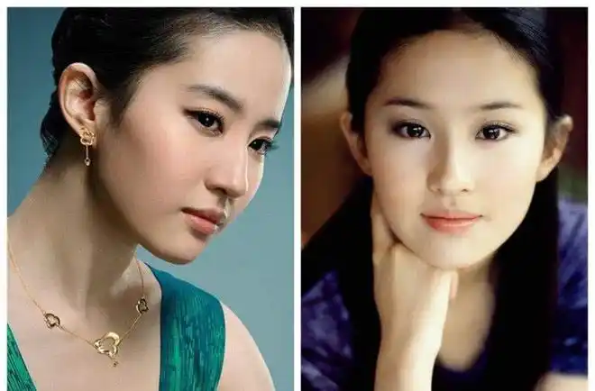 刘亦菲刚出道时的照片曝光,和现在相比,简直判若两人_网易订阅