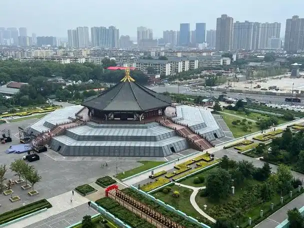 隋唐洛阳城国家遗址公园明堂,天堂,武则天生活,理政,礼佛场所