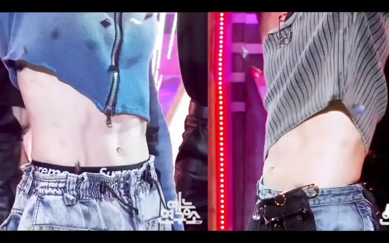 是什么蒙蔽了我的双眼,原来是内裤边边和小裙子…(方灿韩知城腹肌腰部