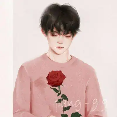 易烊千玺动漫头像帅气图片