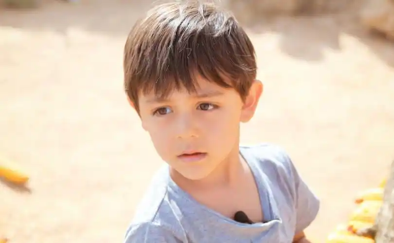 刘烨儿子诺一颜值大幅提升!12岁五官精致气质好,被指像外国明星