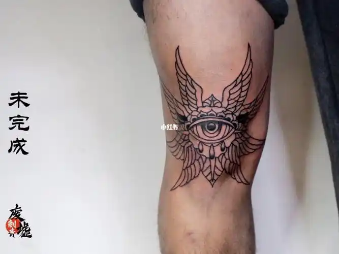 昆明纹身六翼天使废墟刺青