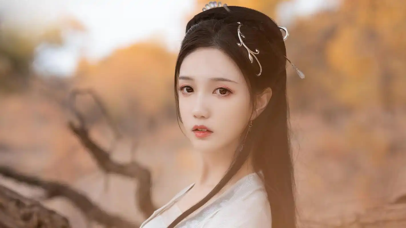 白衣飘飘小仙女温婉汉服写真