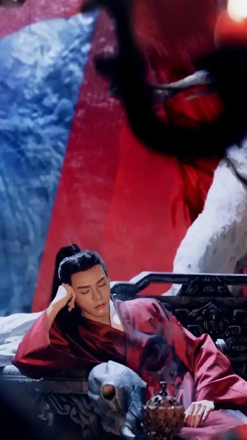 山河令[超话]#00说好的裁一波红衣,520快乐-红衣温客行,竖版壁  xx