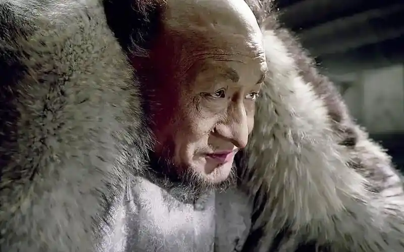 电影看完也没认出座山雕由谁演,因为太丑,林更新只当他是怪大叔