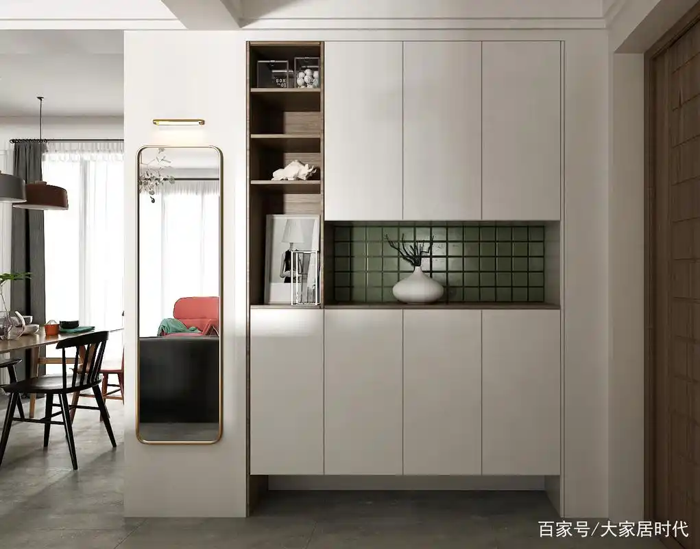 看似不起眼的鞋柜,这样设计一进门就会被惊艳了