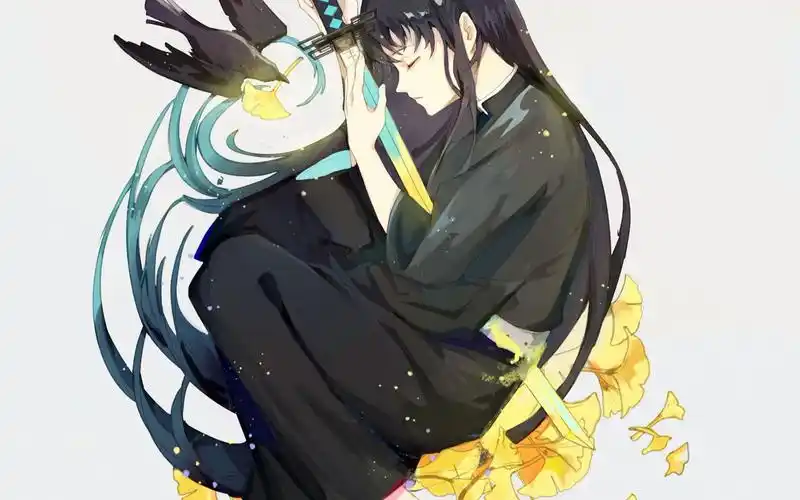 鬼灭之刃板绘时透无一郎