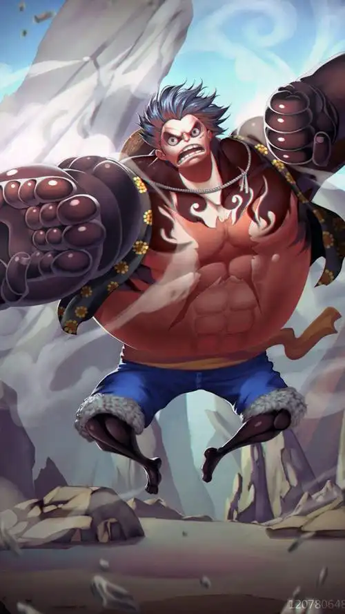 路飞四档壁纸超清,路飞4档竖屏高清壁纸-图片大观-奇异网