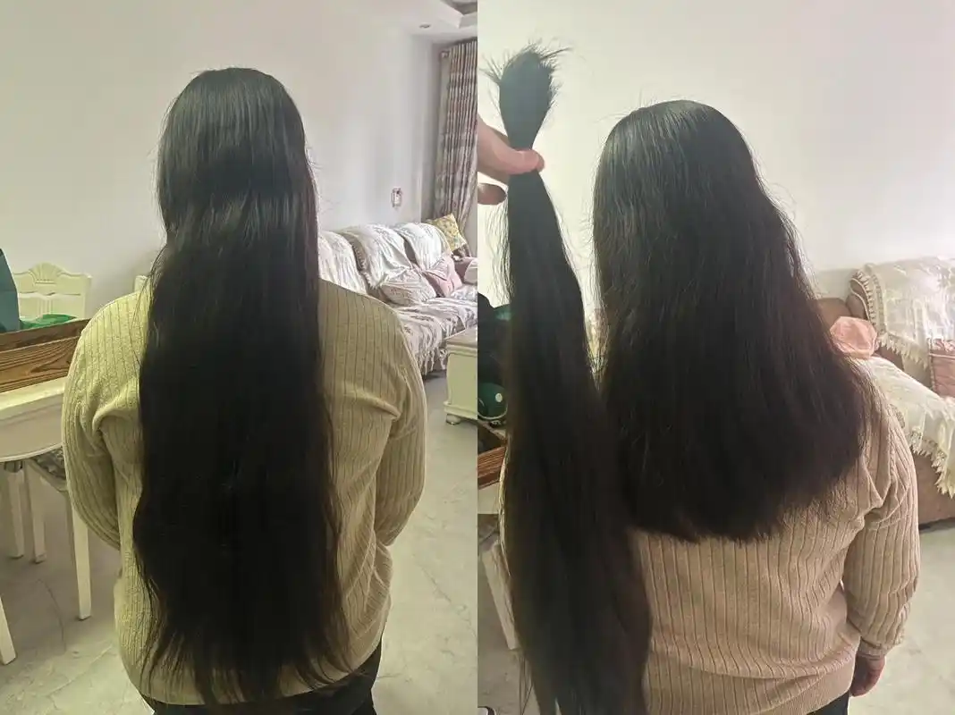 收长头发剪长辫子 #收长发卖长发 #长头发 看看这些剪后效 - 抖音