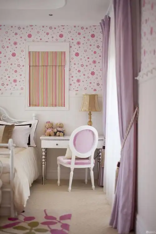 2020女生小房间美式卧室家具装修案例