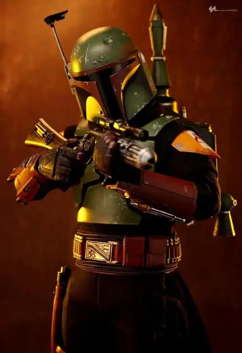 模型欣赏:hottoys 赏金猎人波巴·费特