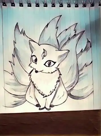 九尾狐怎么画九尾狐怎么画霸气