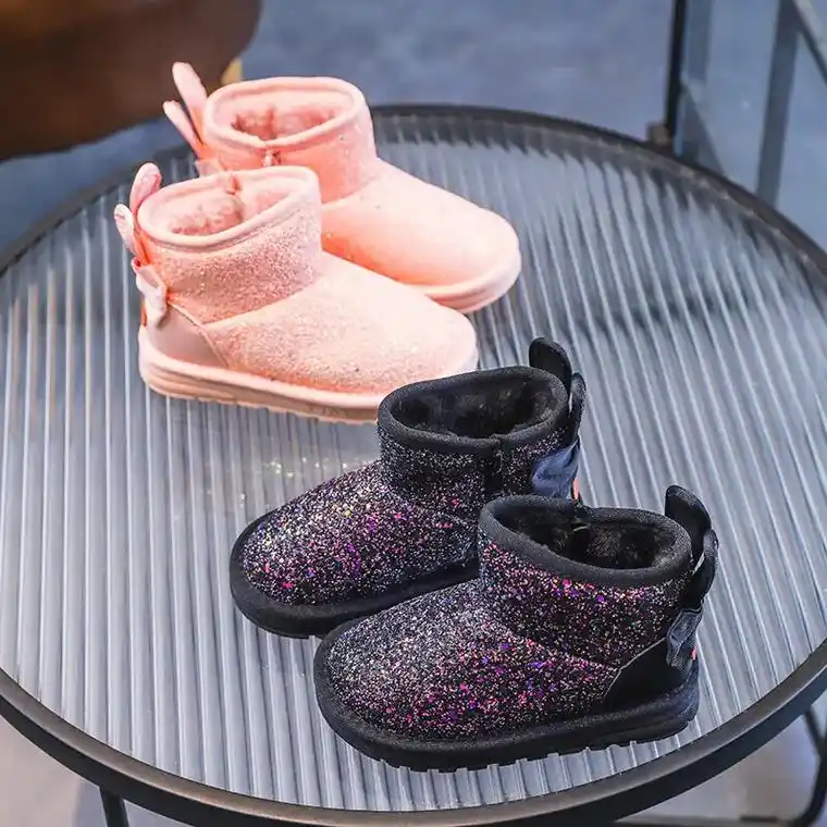 儿童短靴雪地靴