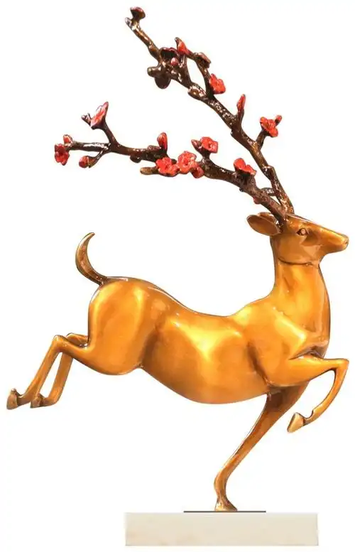 摘要附图摘要1.本外观设计产品的名称:摆件(梅花鹿).