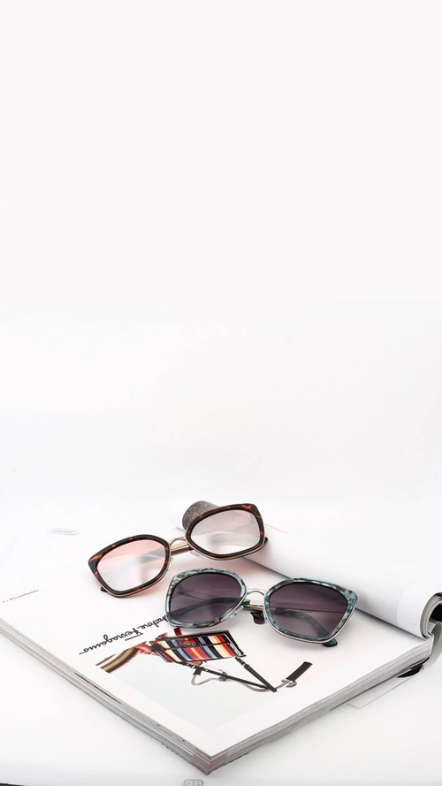 太阳镜杂志时尚生活h5背景素材