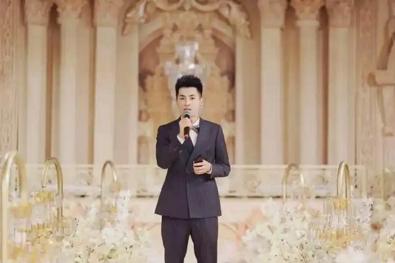 有幸遇见同样热爱婚庆主持的伙伴们.#实拍婚礼现场 #婚礼主持 - 抖音