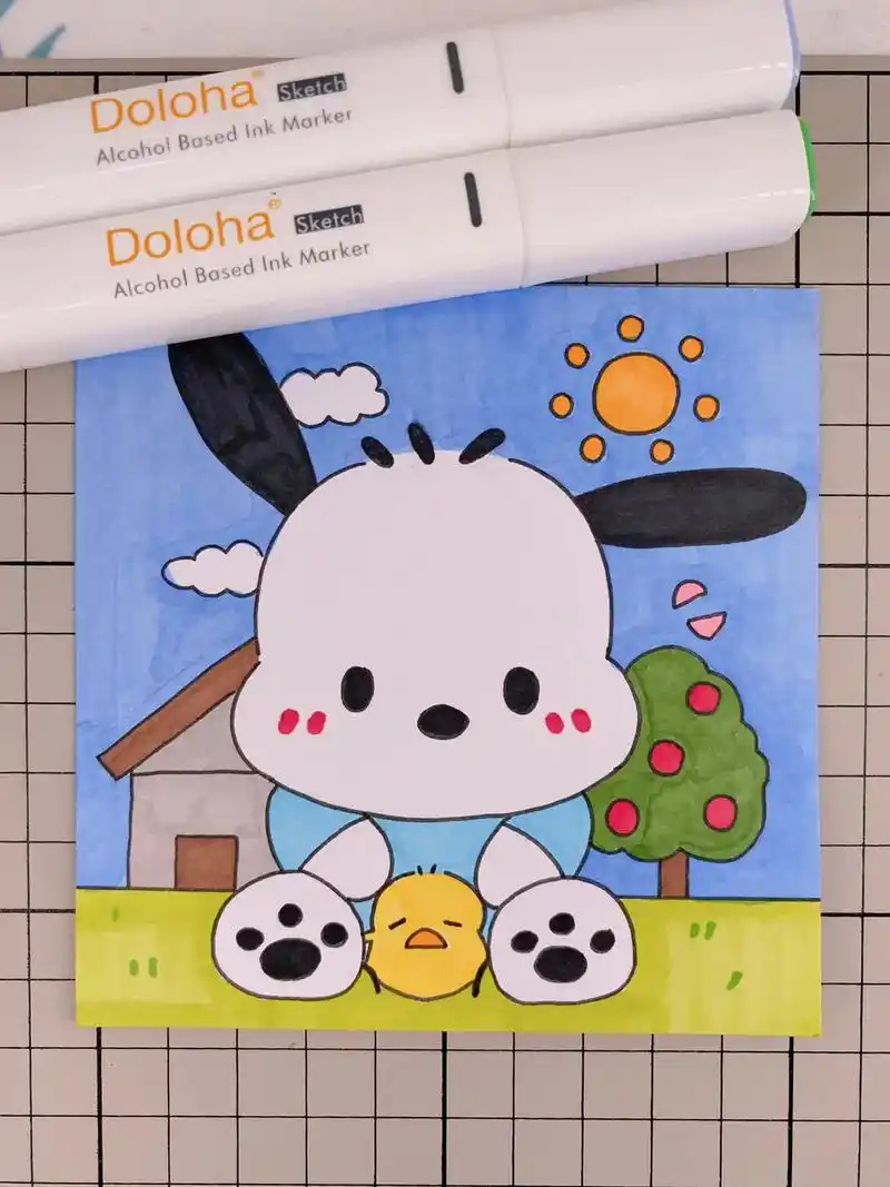 马克笔:多乐绘128色#多 - 抖音