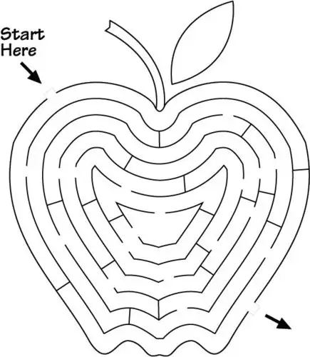 3到6岁孩子实用的专注力训练法_迷宫