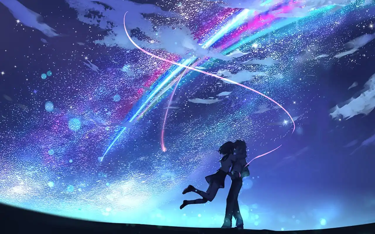 清新唯美动漫场景桌面壁纸高清大图预览1920x1200_卡通动漫下载_美桌