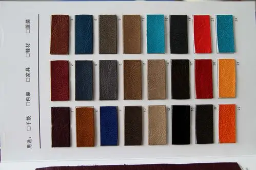 人造革软包手袋面料 pu皮箱包装饰皮革面料