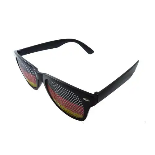 2018新款世界杯眼镜 国旗太阳镜贴纸眼镜厂家直销