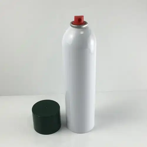 400/500ml 灭火器气雾罐 消防用品铝罐 圆肩二元袋气雾罐