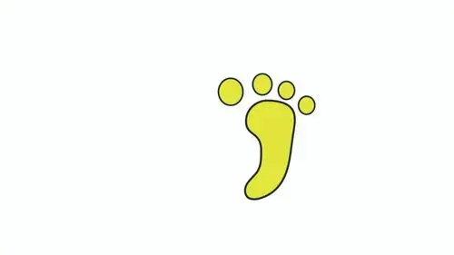 小脚丫简笔画怎么画