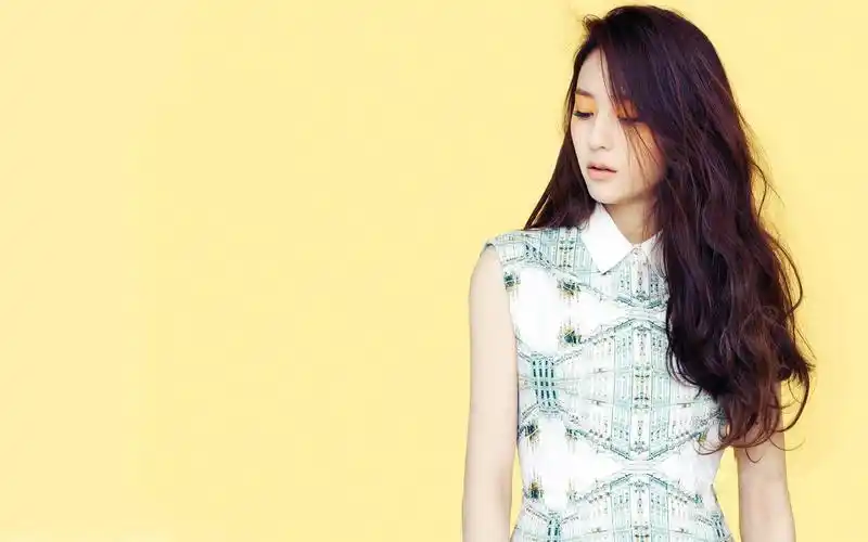 高冷美女郑秀晶高清壁纸_高冷性感美女郑秀晶