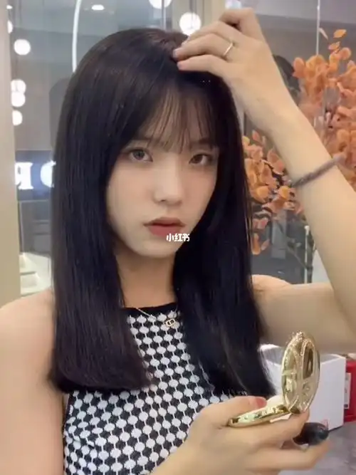 女生发型参考超a中长发减龄必备