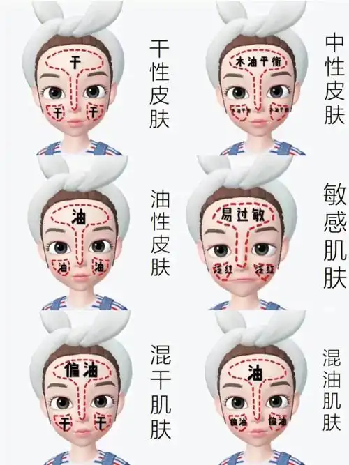 新手区分皮肤类型方法