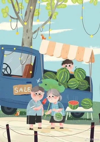 生活中,值得遇见的小美好.#插画精选# ‖via.