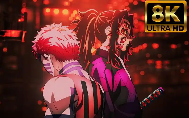 【8k ai画质增强】鬼灭之刃 第三季(锻刀村篇)op ed中文字幕