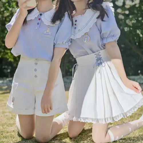 夏天到了,帮我和闺密选一套闺蜜装吧!