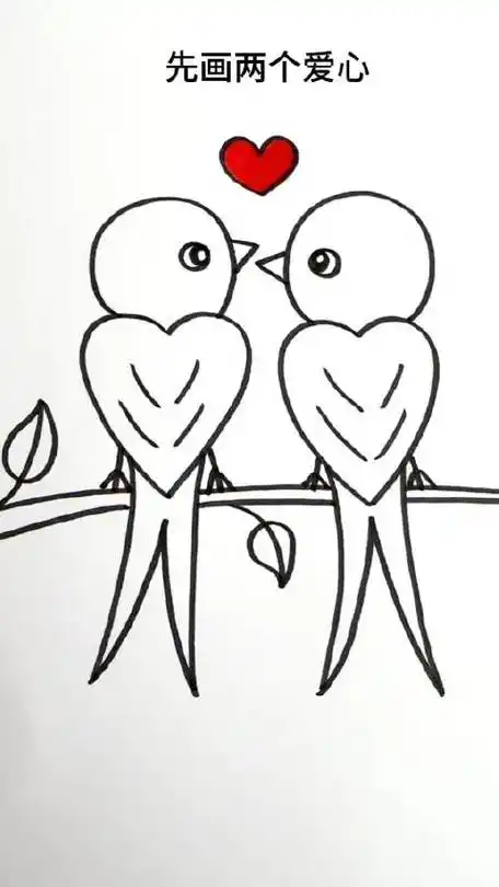 教你这样画小燕子,简单又好看_新浪新闻