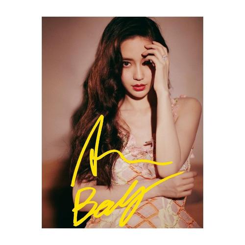 6寸杨颖亲笔签名照片新款热门宣传照签名照5号