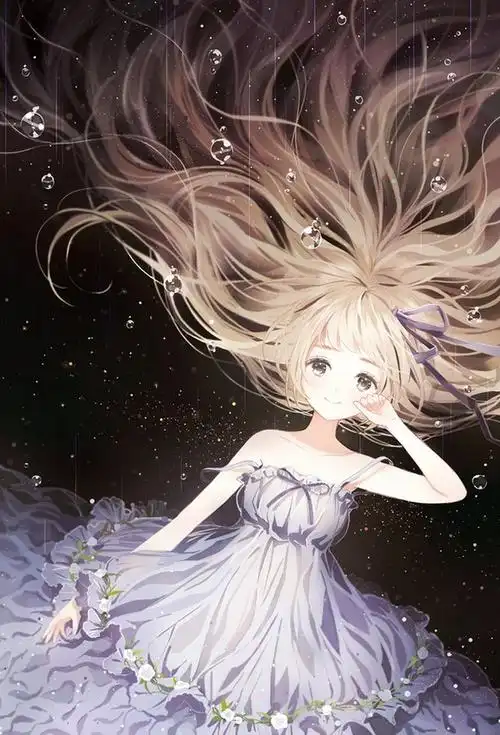 甜美可爱的美少女动漫图片 — 可爱图片大全