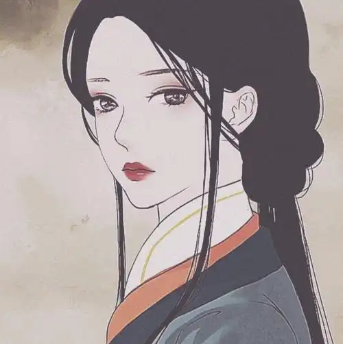 " 格局是被委屈撑大的 " #古风女头像# cr:最右刘解忧