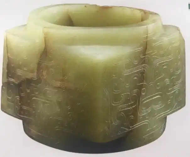 春秋战国时期玉琮的鉴定中大科鉴13265057553