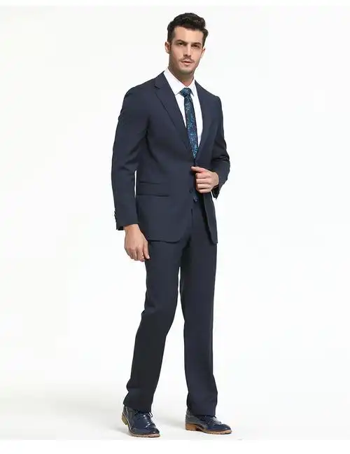 judger庄吉商务西服套装男 韩版休闲男士西装 羊毛桑蚕丝混纺纯色西服