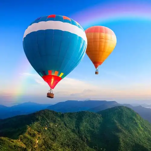 美丽的热气球壁纸
