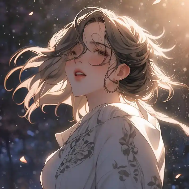 95清新唯美女生头像94