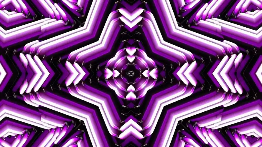 超赞立体3d闪光灯条抽象变化大屏