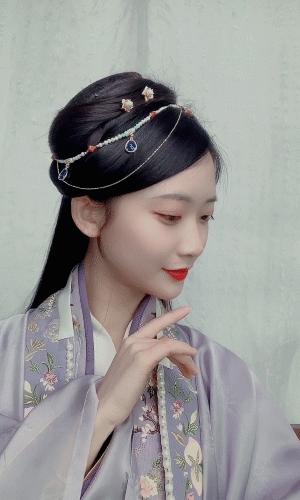 禁步也能作发饰?来看看～_马尾