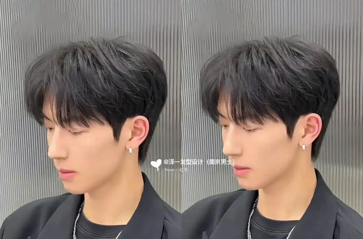 自然微分碎盖 2023年发型流行趋势 南京剪发 自然微分碎盖 2023年发型